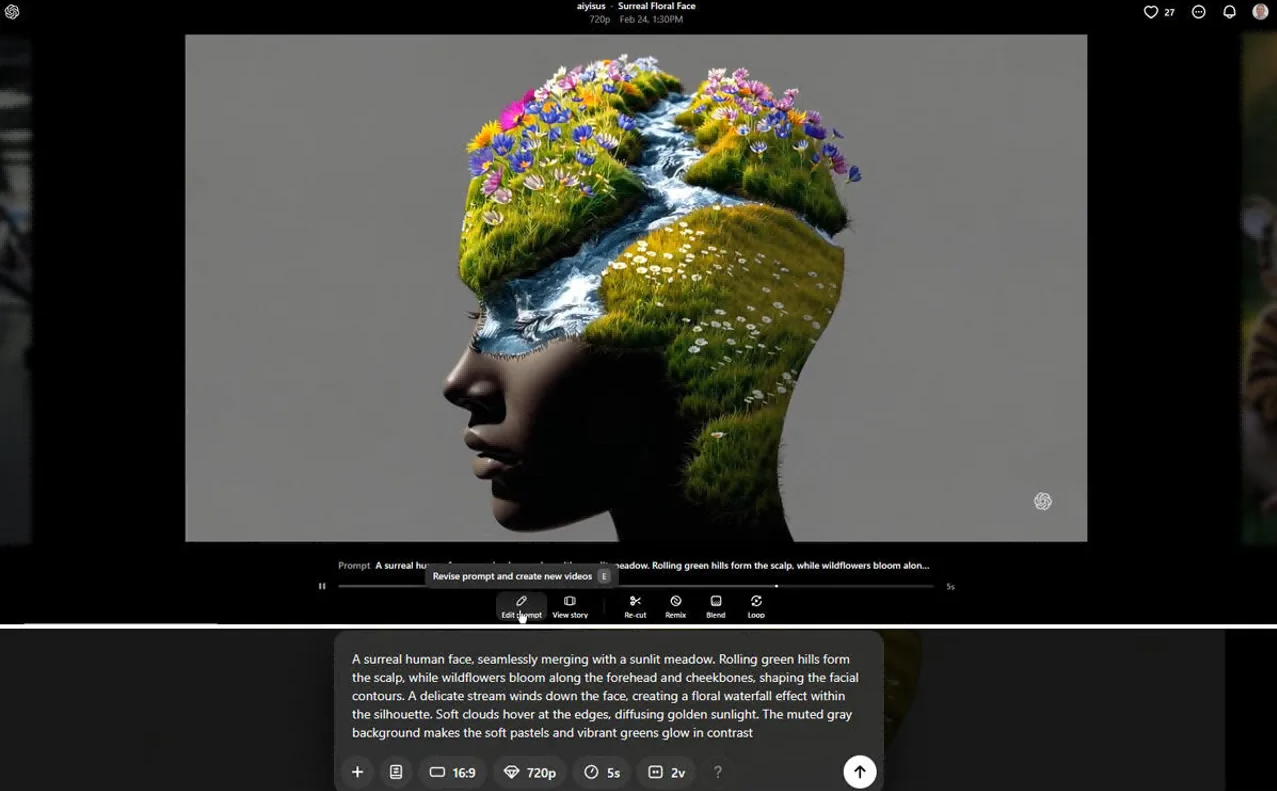 如何使用 OpenAI 的 Sora 创建令人惊叹的 AI 生成视频插图1